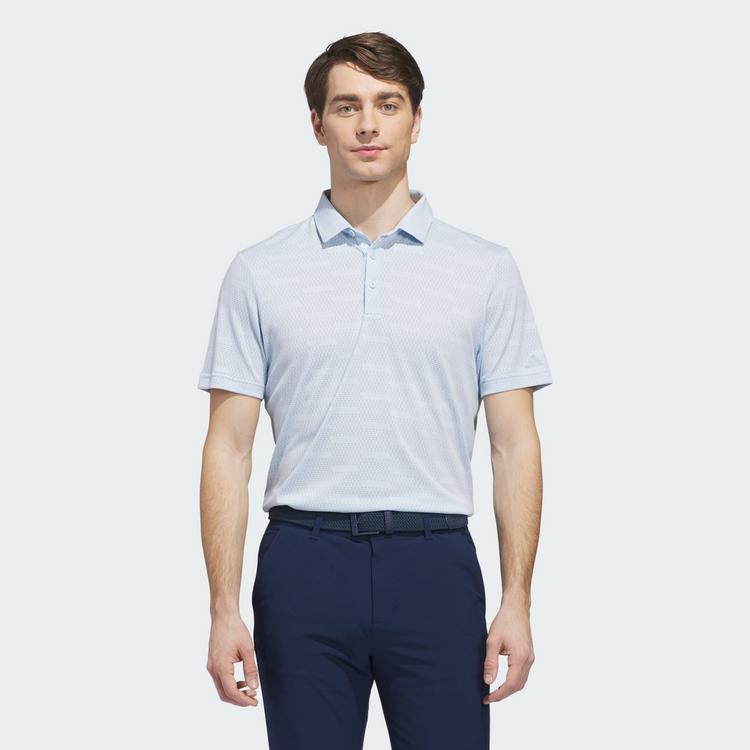 adidas adidas ULTIMATE365 JACQUARD-POLOSHIRT Funktionsshirt Herren - Crystal Sky - 0 | SportScheck