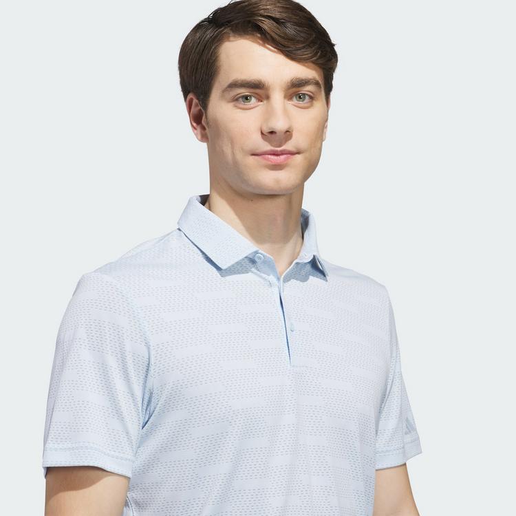 adidas adidas ULTIMATE365 JACQUARD-POLOSHIRT Funktionsshirt Herren - Crystal Sky - 0 | SportScheck
