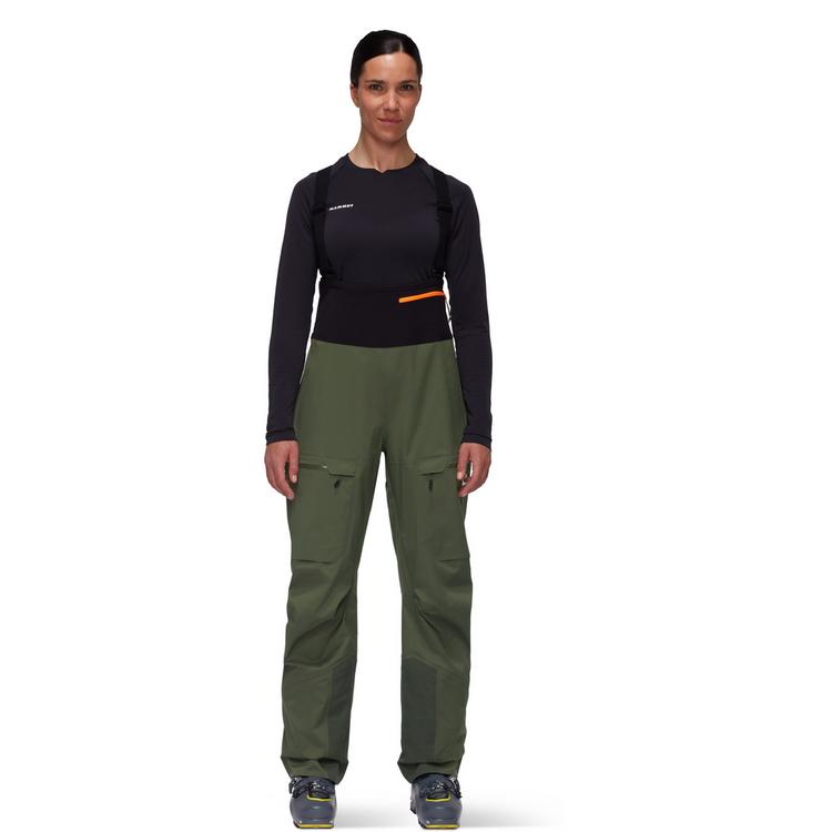 Mammut Mammut Haldigrat Bib Funktionshose Damen - dark marsh - 0 | SportScheck