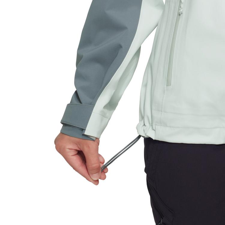 Mammut Mammut Linard Guide Hooded Hardshelljacke Damen - silver sage-strata - 3 | SportScheck
