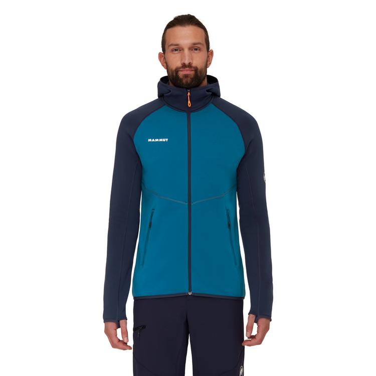 Mammut Mammut Aconcagua Hooded Fleecejacke Herren - deep ice-marine - 0 | SportScheck