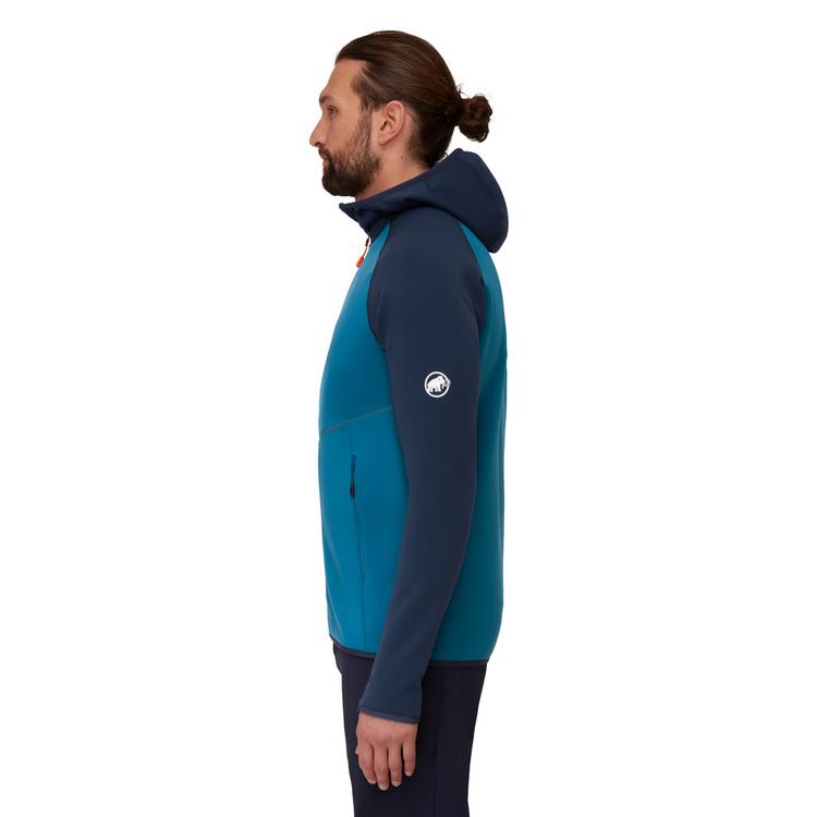 Mammut Mammut Aconcagua Hooded Fleecejacke Herren - deep ice-marine - 2 | SportScheck