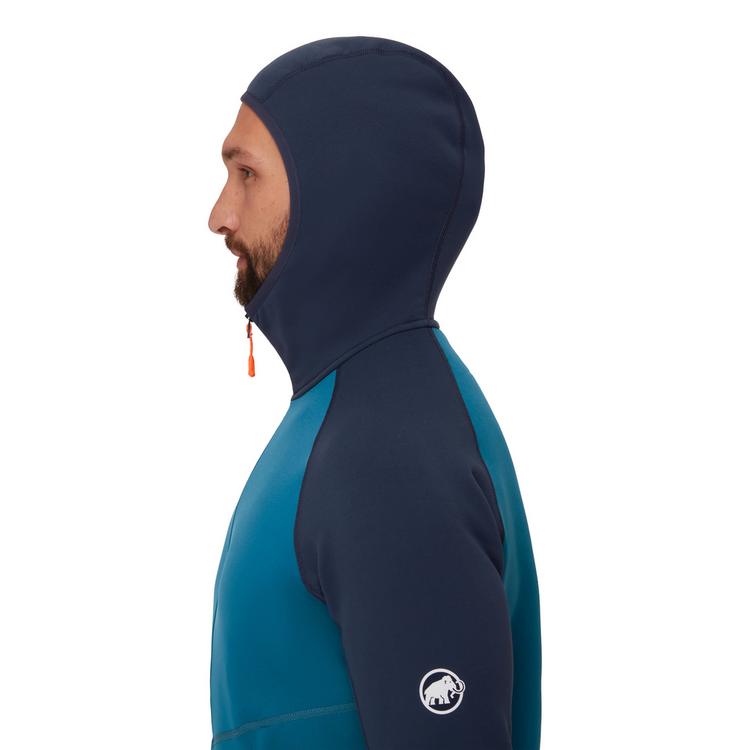 Mammut Mammut Aconcagua Hooded Fleecejacke Herren - deep ice-marine - 0 | SportScheck