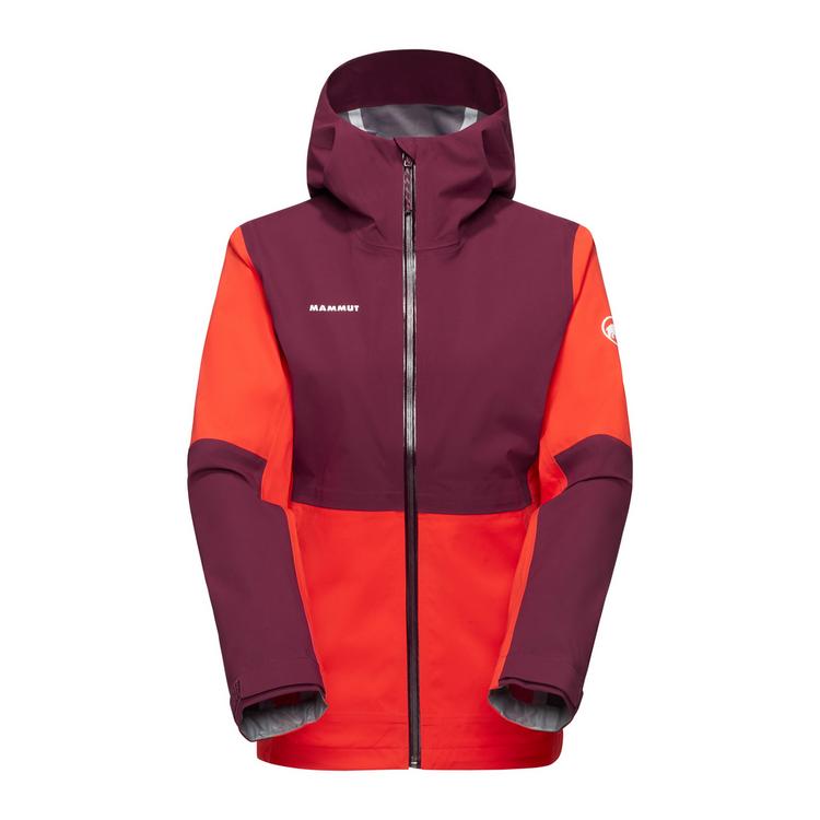 Mammut Mammut Linard Guide Hooded Hardshelljacke Damen - mammut red-vin - 0 | SportScheck