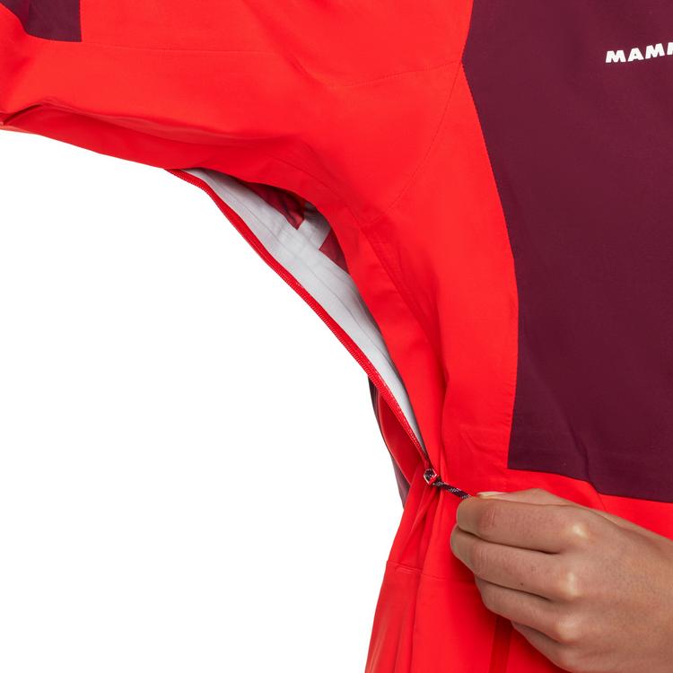 Mammut Mammut Linard Guide Hooded Hardshelljacke Damen - mammut red-vin - 3 | SportScheck