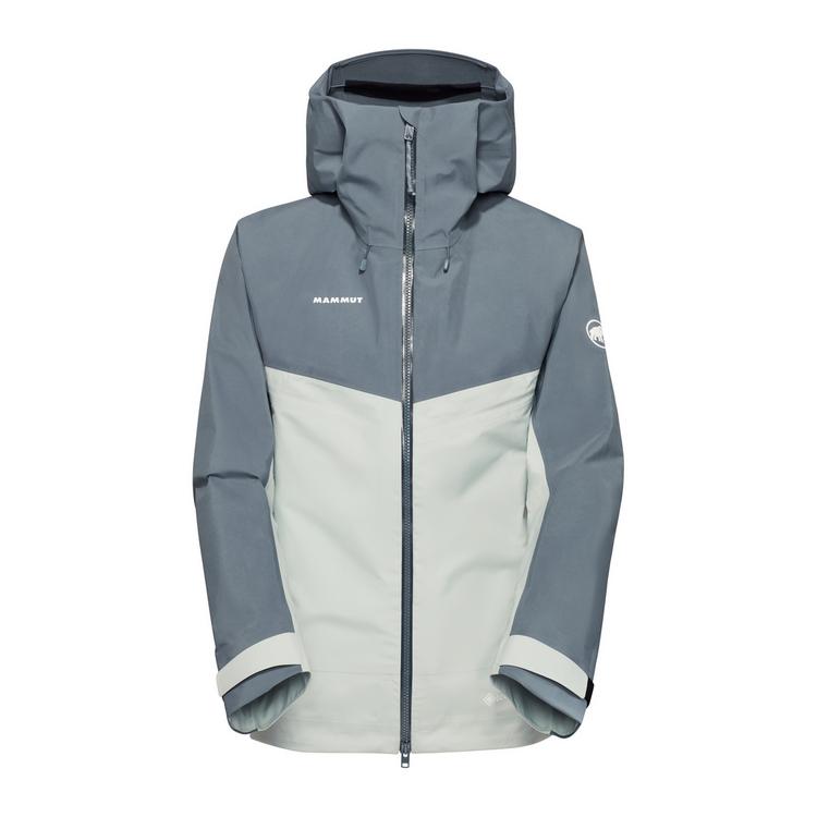 Mammut Mammut Crater IV HS Hooded Hardshelljacke Damen - silver sage-strata - 0 | SportScheck