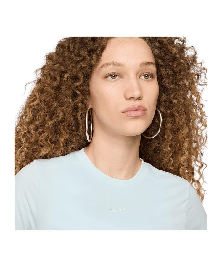 Nike Nike Essential SLM Crop T-Shirt Damen T-Shirt Damen - blauweiss - 0 | SportScheck