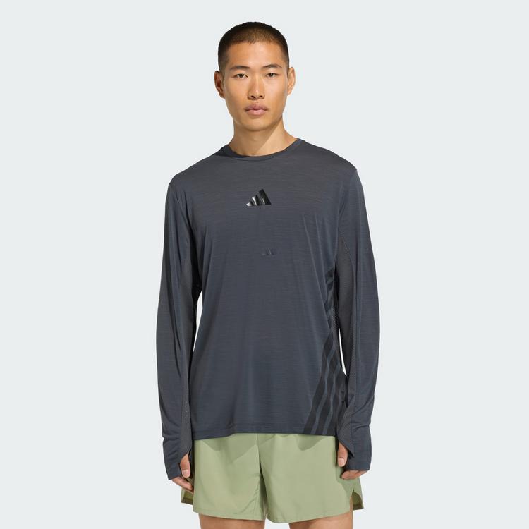 adidas adidas Terrex Xperior CLIMACOOL+ Longsleeve Funktionsshirt Herren - Carbon - 0 | SportScheck