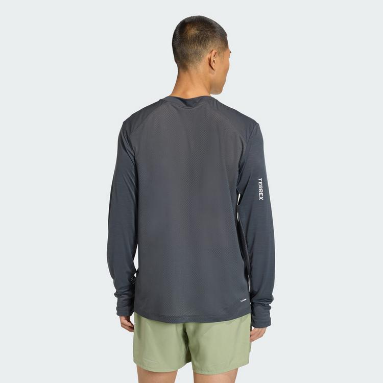 adidas adidas Terrex Xperior CLIMACOOL+ Longsleeve Funktionsshirt Herren - Carbon - 1 | SportScheck