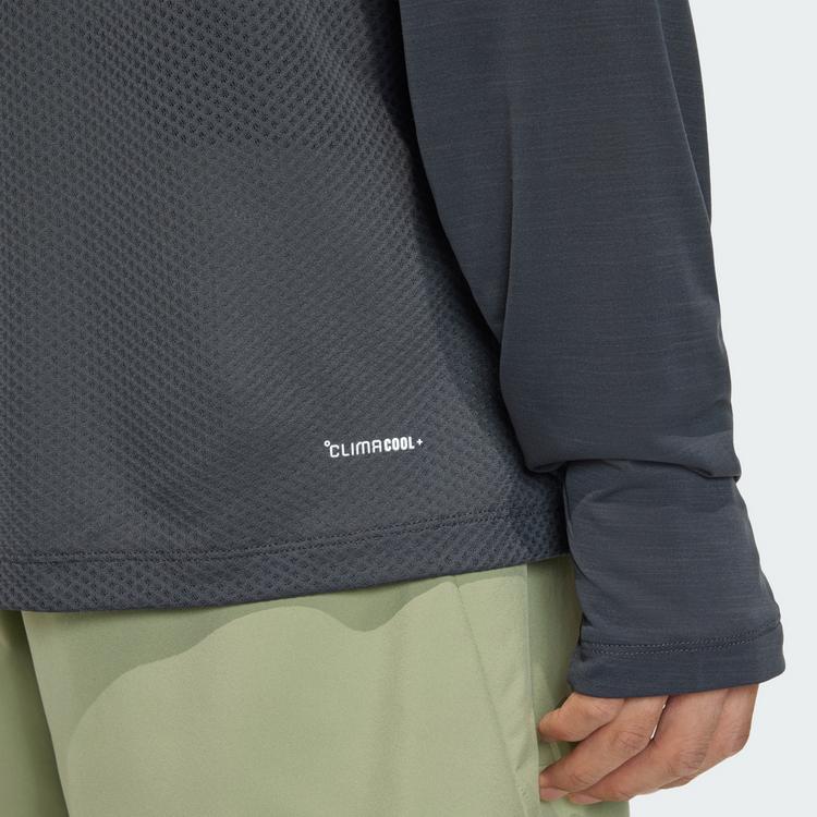 adidas adidas Terrex Xperior CLIMACOOL+ Longsleeve Funktionsshirt Herren - Carbon - 1 | SportScheck