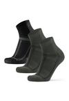 DANISH ENDURANCE Long Distance Socken - black olive