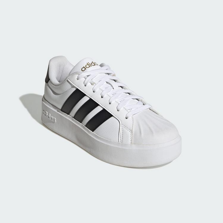 adidas adidas STREETTALK BOLD SCHUH Sneaker Damen - Cloud White / Core Black / Matte Gold - 3 | SportScheck