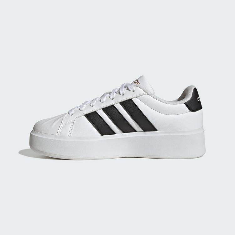 adidas adidas STREETTALK BOLD SCHUH Sneaker Damen - Cloud White / Core Black / Matte Gold - 5 | SportScheck