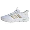 adidas CLOUDFOAM FLEX RAPIDFIT SCHUH Sneaker Damen - Cloud White / Cyber Metallic / Linen Green