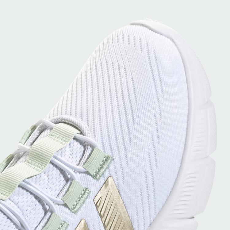 adidas adidas CLOUDFOAM FLEX RAPIDFIT SCHUH Sneaker Damen - Cloud White / Cyber Metallic / Linen Green - 6 | SportScheck