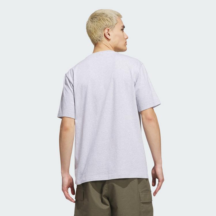 adidas adidas Varsity Tailsweep Grafik T-Shirt T-Shirt Herren - Light Grey Heather - 1 | SportScheck