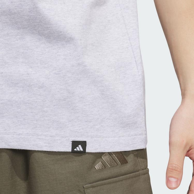 adidas adidas Varsity Tailsweep Grafik T-Shirt T-Shirt Herren - Light Grey Heather - 1 | SportScheck