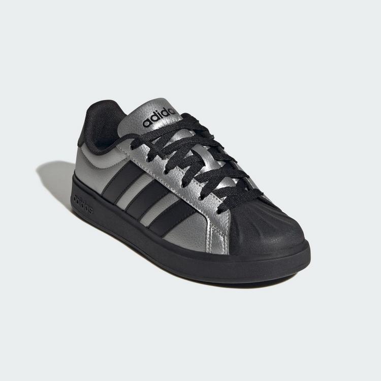 adidas adidas Streettalk Sneaker Kinder - Silver Metallic / Core Black / Silver Metallic - 3 | SportScheck