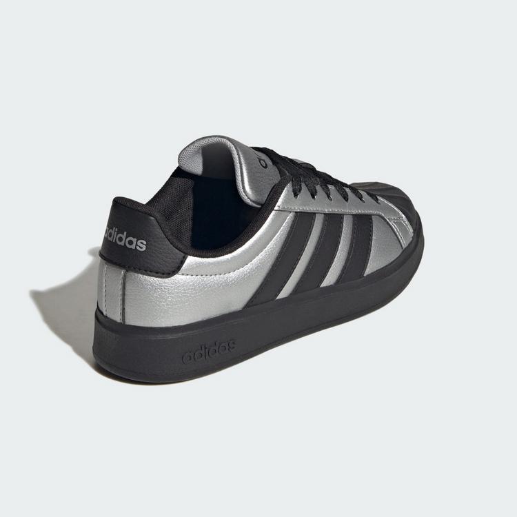 adidas adidas Streettalk Sneaker Kinder - Silver Metallic / Core Black / Silver Metallic - 4 | SportScheck