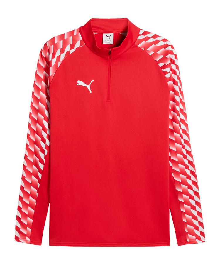 PUMA PUMA teamLIGA26 Training 1/4 Zip Top Funktionssweatshirt Herren - rotweiss - 0 | SportScheck