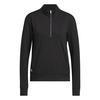 adidas Women's Ultimate365 Half-Zip Layering Sweatshirt Damen - Black