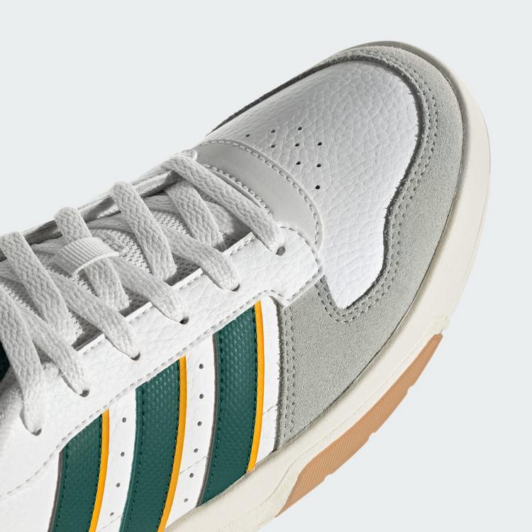 adidas adidas COURTWAVE SCHUH Sneaker Herren - Core White / Collegiate Green / Crew Yellow - 7 | SportScheck