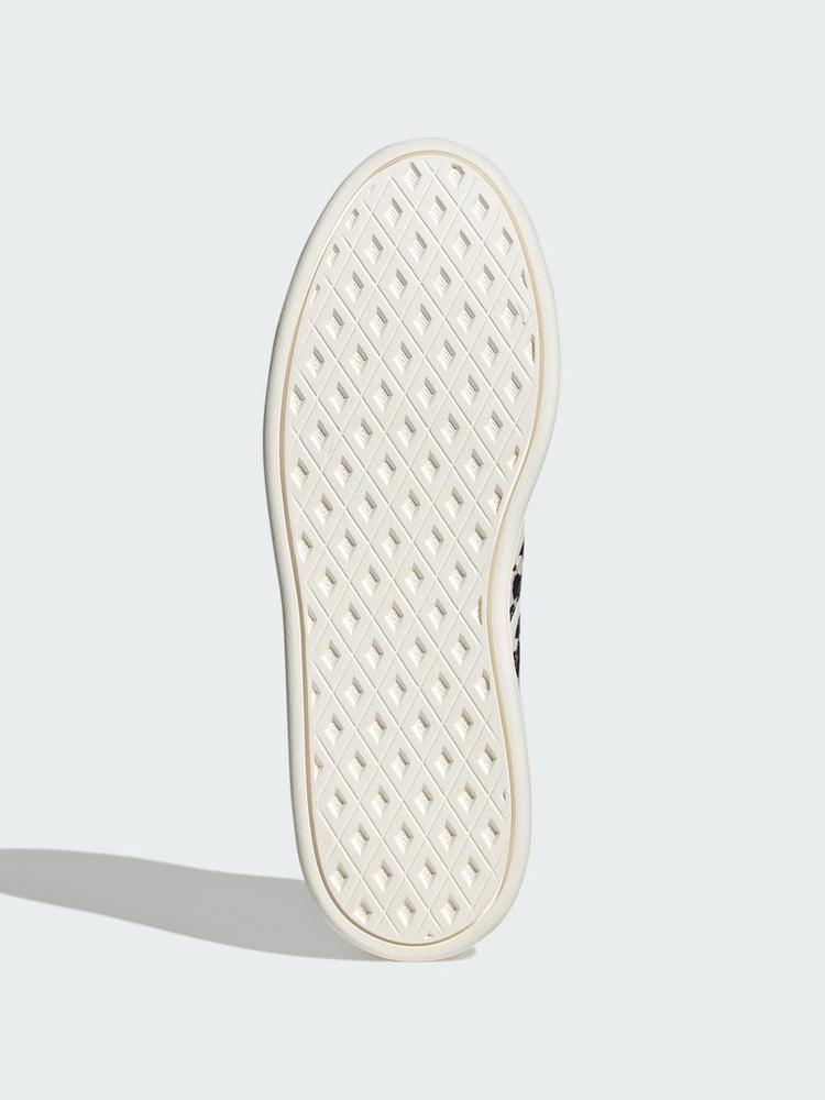 adidas adidas BREAKNET SLEEK SCHUH Sneaker Damen - Core White / Crystal Linen / Khaki Six - 2 | SportScheck