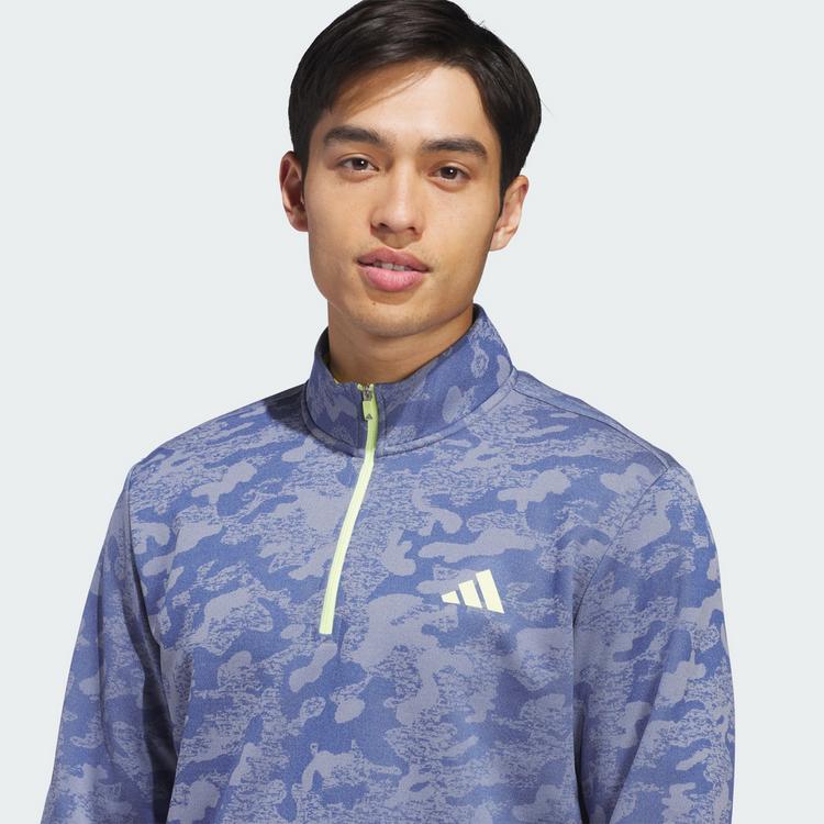 adidas adidas ULTIMATE365 SWEATSHIRT MIT Funktionssweatshirt Herren - Dual Indigo / Frozen Lemon - 0 | SportScheck