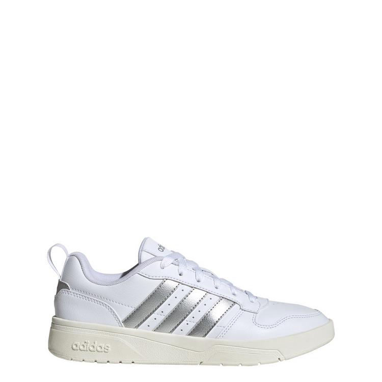adidas adidas COURTWAVE SCHUH Sneaker Damen - Cloud White / Silver Metallic / Core White - 0 | SportScheck