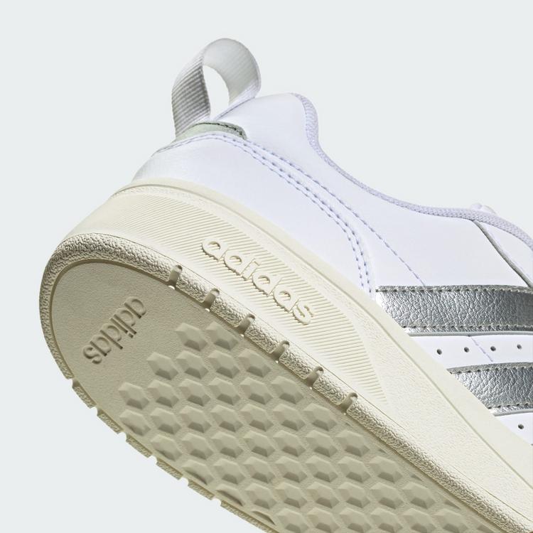 adidas adidas COURTWAVE SCHUH Sneaker Damen - Cloud White / Silver Metallic / Core White - 6 | SportScheck
