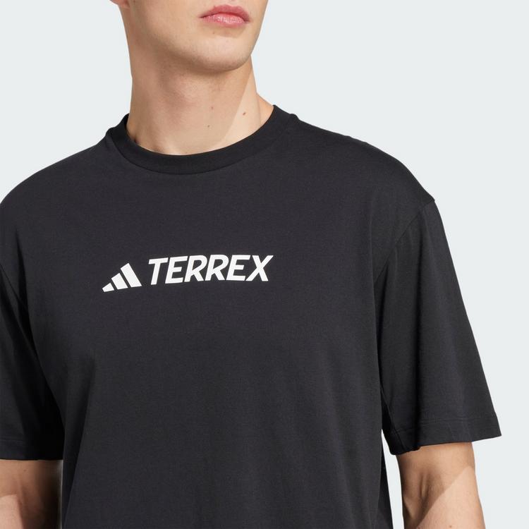 adidas adidas TERREX Classic Logo T-Shirt Funktionsshirt Herren - Black - 0 | SportScheck