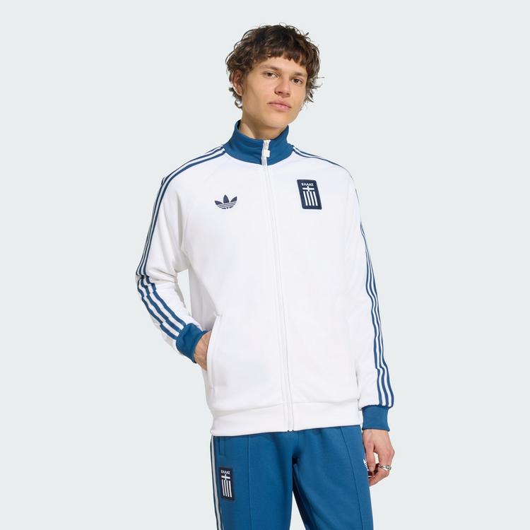 adidas adidas Griechenland Originals Jacke Funktionsjacke Herren - White - 0 | SportScheck