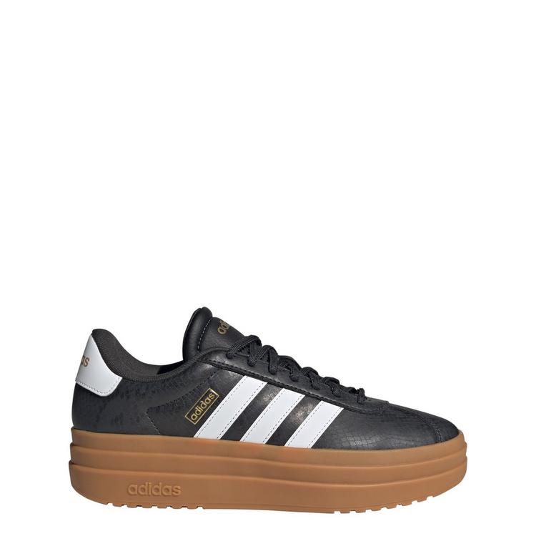 adidas adidas VL COURT BOLD SCHUH Sneaker Damen - Carbon / Cloud White / Gold Metallic - 0 | SportScheck