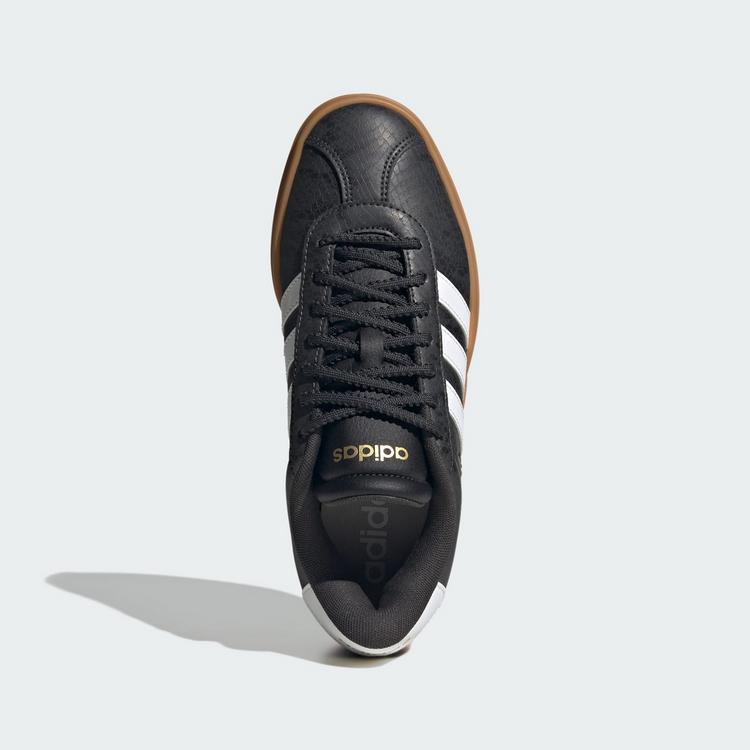 adidas adidas VL COURT BOLD SCHUH Sneaker Damen - Carbon / Cloud White / Gold Metallic - 1 | SportScheck
