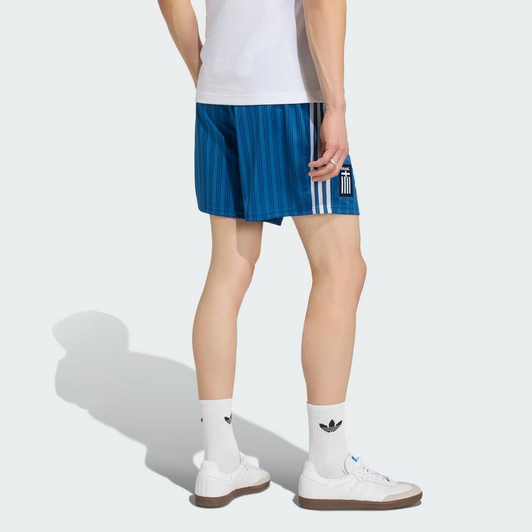 adidas adidas Griechenland Originals Shorts Fu&szlig;ballshorts Herren - Dusky Petrol - 1 | SportScheck