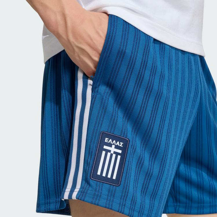 adidas adidas Griechenland Originals Shorts Fu&szlig;ballshorts Herren - Dusky Petrol - 0 | SportScheck
