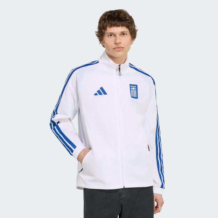 adidas adidas Griechenland Anthem Heimjacke Trainingsanzug Herren - White - 0 | SportScheck