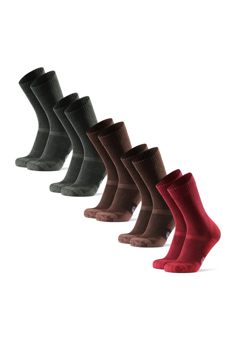 DANISH ENDURANCE DANISH ENDURANCE Classic Crew Socken - green brown red - 0 | SportScheck