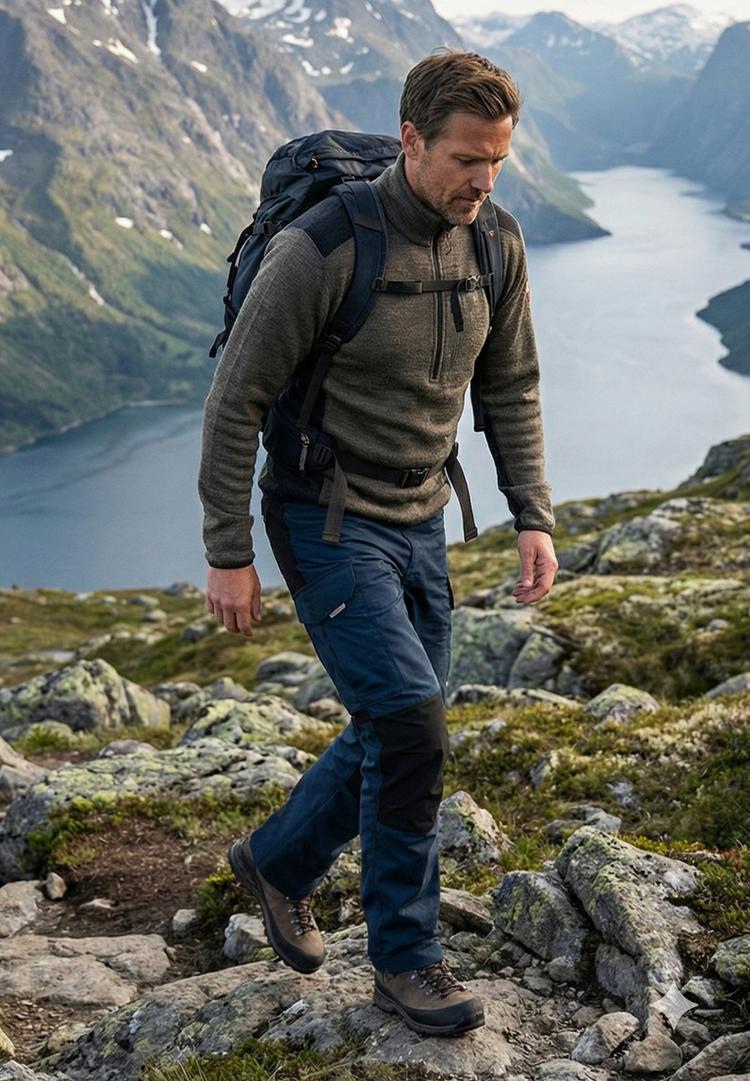 DANISH ENDURANCE DANISH ENDURANCE Explorer Hiking Wanderhose Herren - dark navy black - 0 | SportScheck