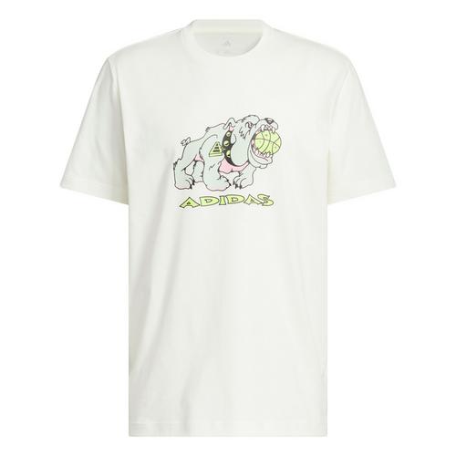 adidas That Dawg in Em Grafik T-Shirt Basketball Shirt Herren