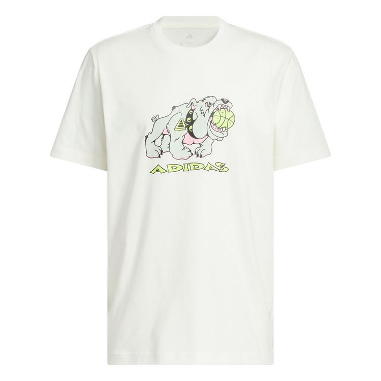 adidas adidas That Dawg in Em Grafik T-Shirt Basketball Shirt Herren - Off White - 0 | SportScheck
