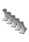 DANISH ENDURANCE Classic Crew Socken - hellgrau