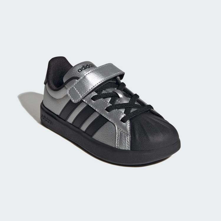 adidas adidas Streettalk Sneaker Kinder - Silver Metallic / Core Black / Silver Metallic - 3 | SportScheck