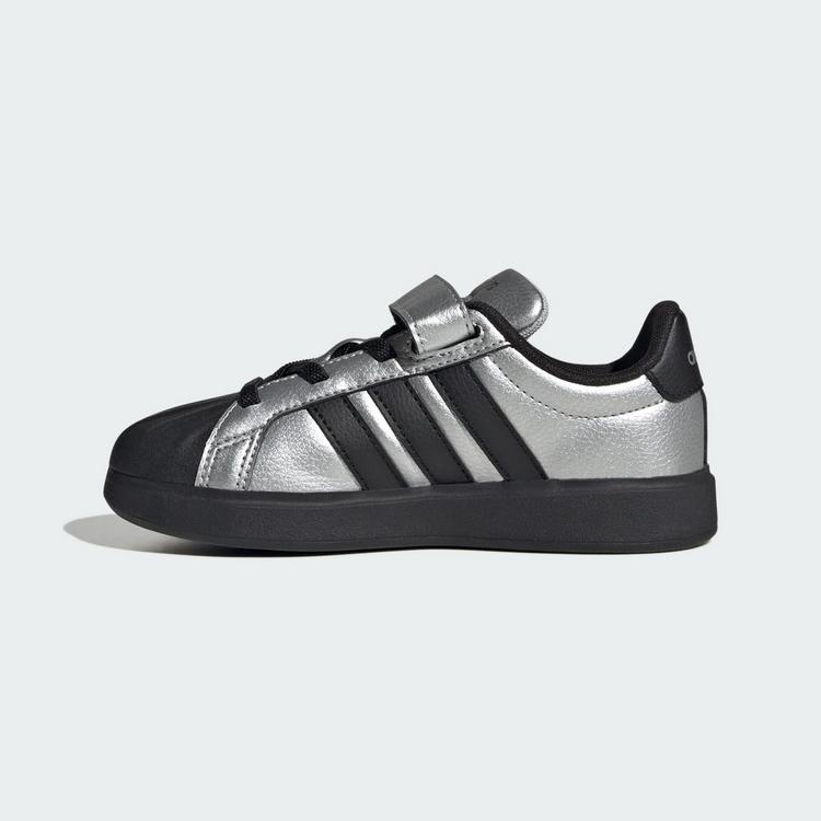 adidas adidas Streettalk Sneaker Kinder - Silver Metallic / Core Black / Silver Metallic - 5 | SportScheck