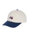 adidas Food Grafik Dad Kappe Cap - Off White / Dark Blue