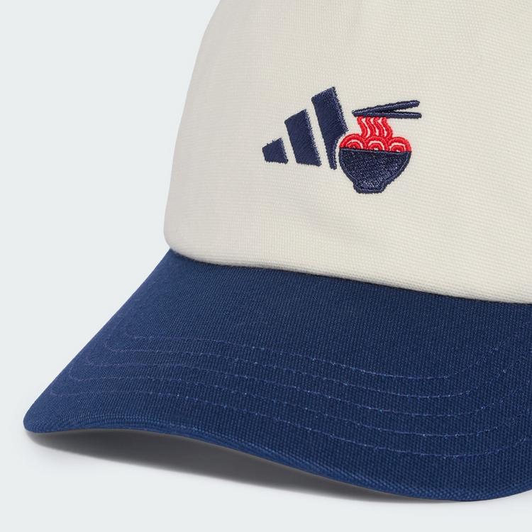 adidas adidas Food Grafik Dad Kappe Cap - Off White / Dark Blue - 0 | SportScheck