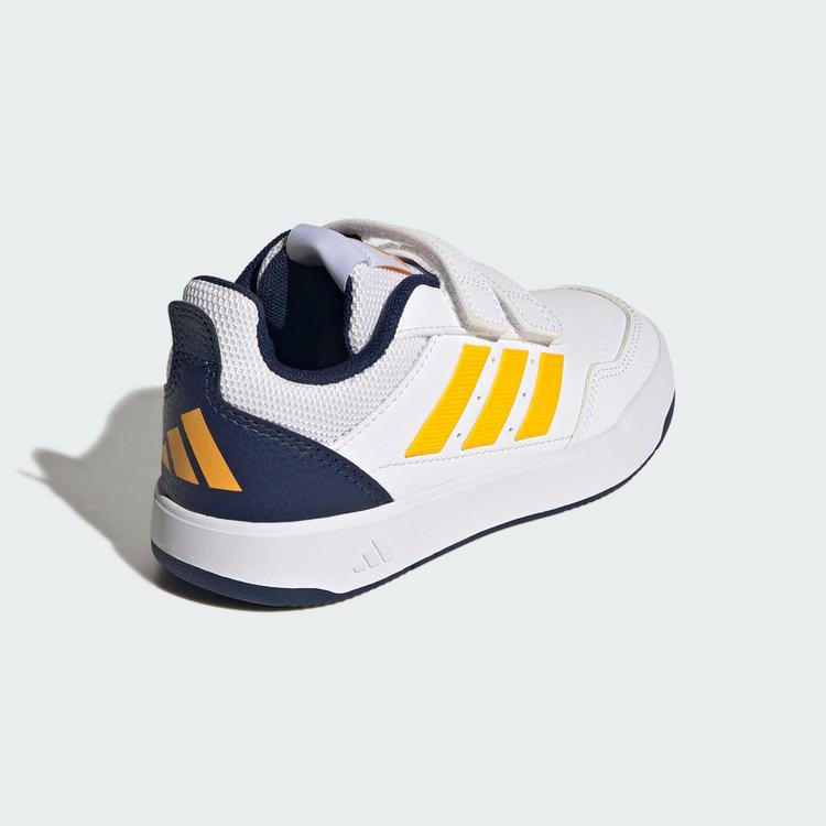 adidas adidas Tensaur Sport 3.0 CF K Schuh Sneaker Kinder - Cloud White / Collegiate Gold / Collegiate Navy - 4 | SportScheck