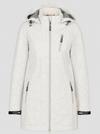 DEPROC active SHELBY X LONG Softshelljacke Damen - offwhite print