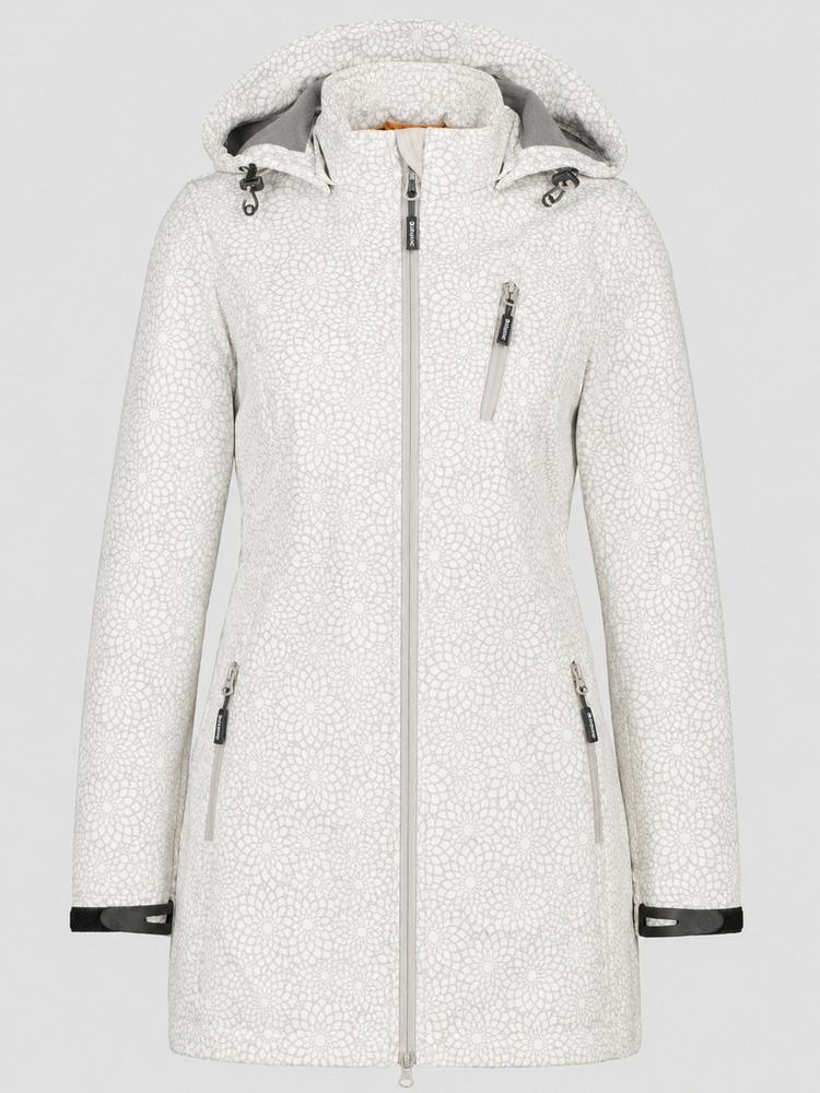 DEPROC active DEPROC active SHELBY X LONG Softshelljacke Damen - offwhite print - 0 | SportScheck