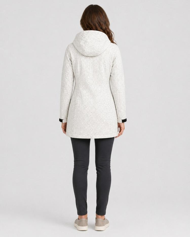 DEPROC active DEPROC active SHELBY X LONG Softshelljacke Damen - offwhite print - 3 | SportScheck